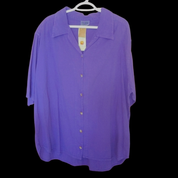 ❤️ Purple Blouse Sz 32 - Picture 1 of 8